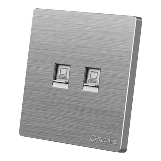 International Electrician Type 86 Network Cable Panel - Gigabit ...