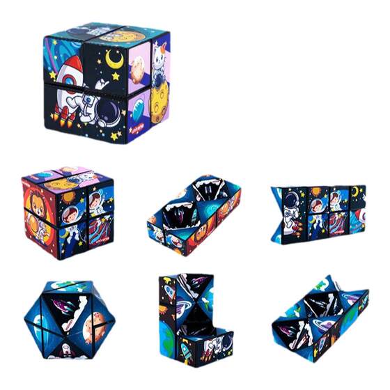 
Variety of geometric Rubik's Cube children's creative back-to-school gifts kindergarten educational toys rewards small gifts student prizes