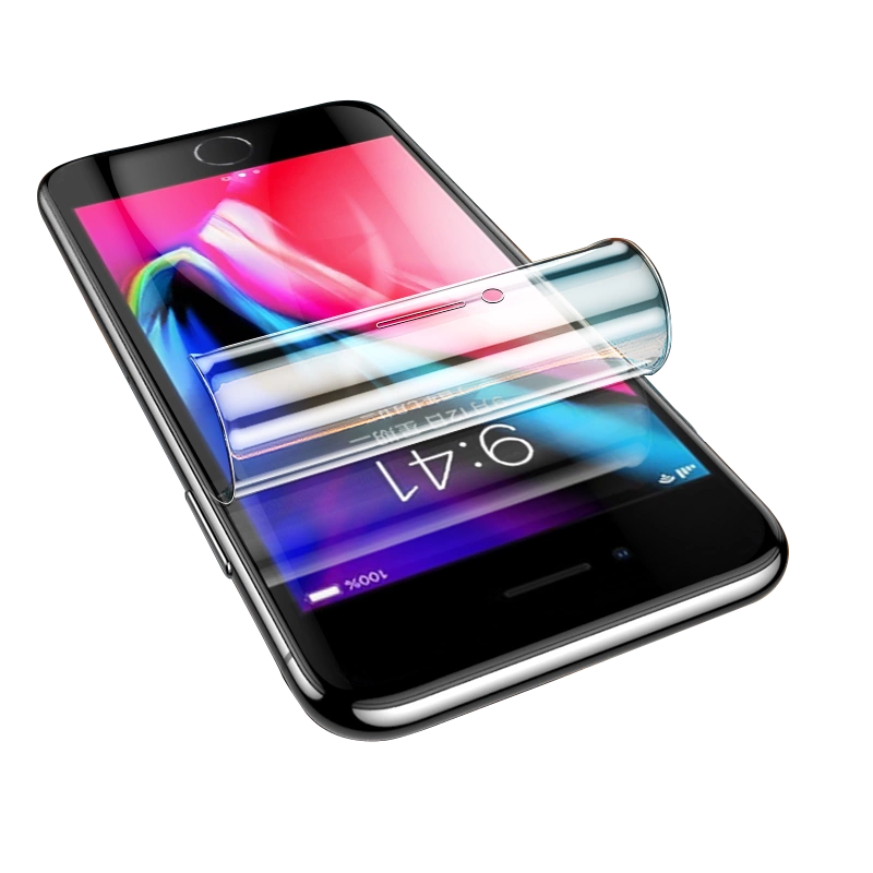 适用苹果8水凝膜iphone8手机全屏覆盖全包软膜无白边高清贴膜防指纹防摔