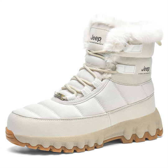 Jeep Snow Boots Men's Women's Winter Waterproof Fleece Lined