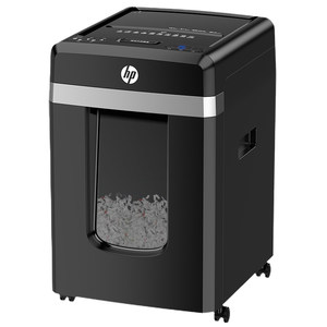 
HP professional paper shredder for business office 300 sheets 4-level confidential electric automatic paper shredder CD card shredder paper large capacity new large powder paper warehouse crusher B30300CC