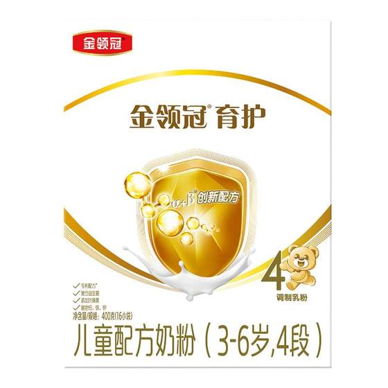 
Yili Maternal and Baby Flagship Store Official Website Yili Jinling Guan Gonggu 4-stage Children's Growth Milk Powder 400g Box