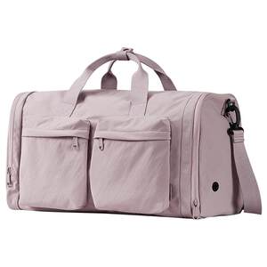 Aji foldable hand luggage bag travel bag for women short distance lightweight large capacity travel suitcase additional bag
