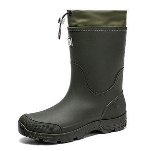 
Anti-slip rain boots for men and women, mid-tube rain boots, waterproof shoes, mountaineering, wading rubber shoes, overshoes, car washing, fishing shoes, cycling