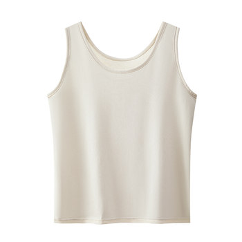 Women's loose belly and slim bottoming vest