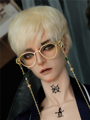 taobao agent Bjd glasses chain glasses decorative hanging chain SD doll prop access to uncle Zhuang uncle