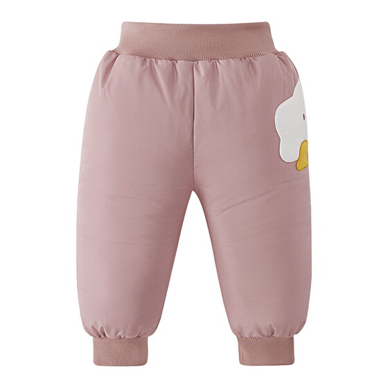 
Children's down pants, baby winter clothing, three-proof trousers, children's duck down warm casual pants, winter girls' pants