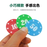 Карточная шахматная комната посвященная карта Card Texas Poker Mahjong Chip Currence Plastic Plating Play Play Points Card Reward
