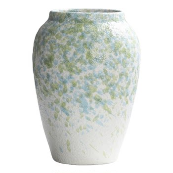
Non-porous new Chinese style ceramic vase home living room decoration simple ornaments entrance dry flowers starry flower vase