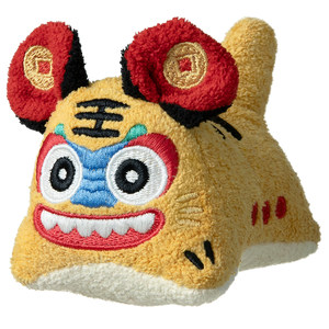 
Ask the boy, China Auspicious Series Hanging Doll, Plush Toy Bag, Small Pendant, Keychain, Birthday Gift