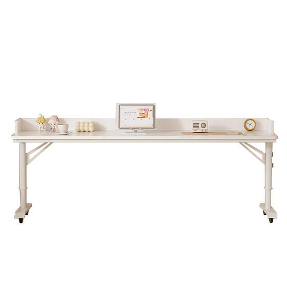 
Bedside table movable cross-bed table lift table bed computer table lazy study desk solid wood long desk