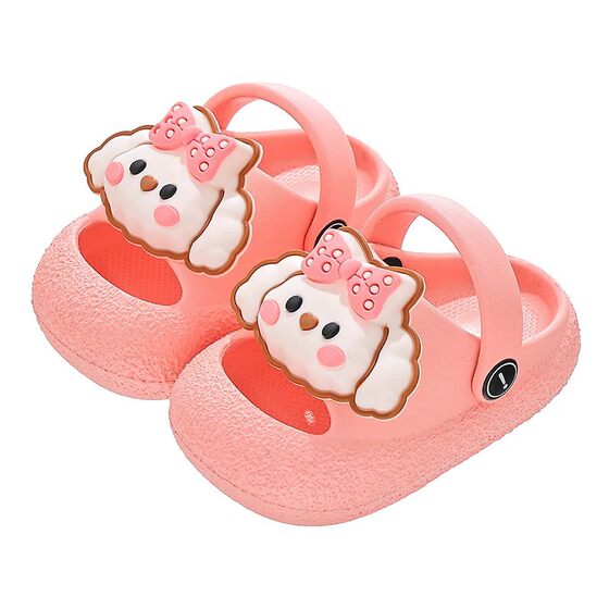 Infants and young children's Crocs 2026 new summer cartoon cute children's indoor and outdoor soft-soled anti-slip sandals