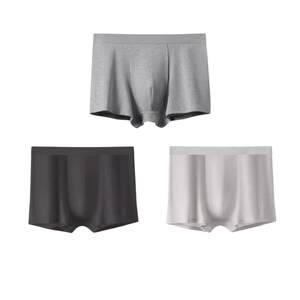 
[Here Comes the Mushrooms] ubras ice silk spin-drying quick-drying antibacterial crotch underwear for men and women (pack of 3)