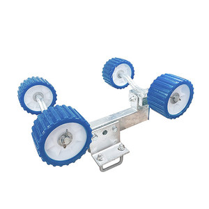 Blue Rolling Wheel Fluria Wheel Wheel Yacht Motorcycle Trailer Accessories