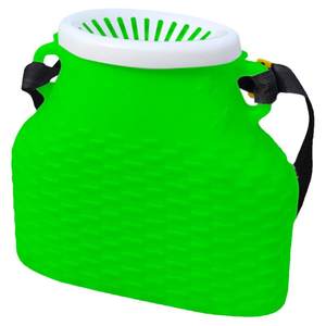 Outdoor plastic fish basket thickened plastic fish basket catch eels loach fish bucket road trench fish basket small basket
