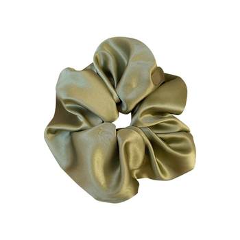 
French high-end mercerized satin hair ring new style