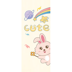 Thickened non-slip washable bedroom bedside carpet floor mat