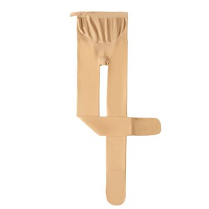 
Adjustable 2025 new style plus velvet flesh-colored leggings with skirt for autumn and winter for pregnant women with bare legs