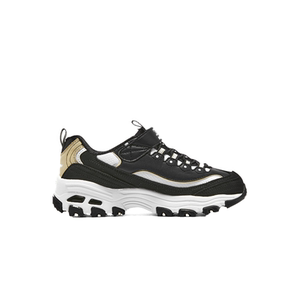 
Skechers children's shoes for women's autumn comfortable girls contrasting color casual shoes panda shoes Velcro daddy shoes