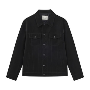 
G home men's autumn and winter gold velvet sheepskin lapel casual jacket genuine leather leather jacket G25X124003/000 trend