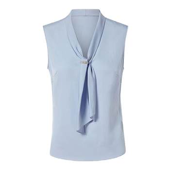 Ying Zhishang elegant and versatile streamer neck vest
