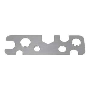 
Basin faucet aerator removal wrench stainless steel bathroom multi-functional universal water inlet pipe installation accessories