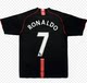 07 08 Retro Manchester Black RONALDO United Vintage Shirts