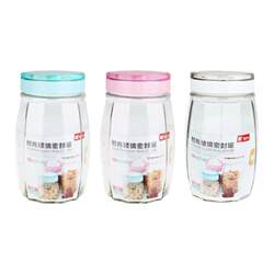 Glass sealed bottle bee storage honey dry food cereal snacks