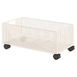 Movable trolley under the sink