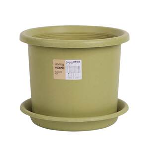 Resin flower pots control root pot pelvic breath DEEPOT gallon basin large light luxury high -grade high -level sensory rose plastic flower pot home
