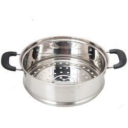Supor cookware universal 304 steamer with thickened steam grid