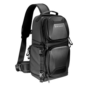 
KFCONCEPT Zoer camera bag hard shell anti-collision shoulder bag Fuji micro single photography bag digital multifunctional professional waterproof portable cross-span casual SLR bag suitable for Canon Nikon Sony