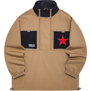 
Fearless accompanying skin Hongxing Erke winter China Hong men and women national trend retro couple star windbreaker