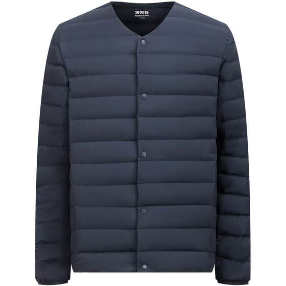 
Bosideng Ole autumn men's short home down down jacket with light and warm inner layer authentic