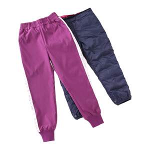 
Elephant eldest children's down pants for girls wearing winter thickened student inner liner detachable cold-proof and warm casual pants light