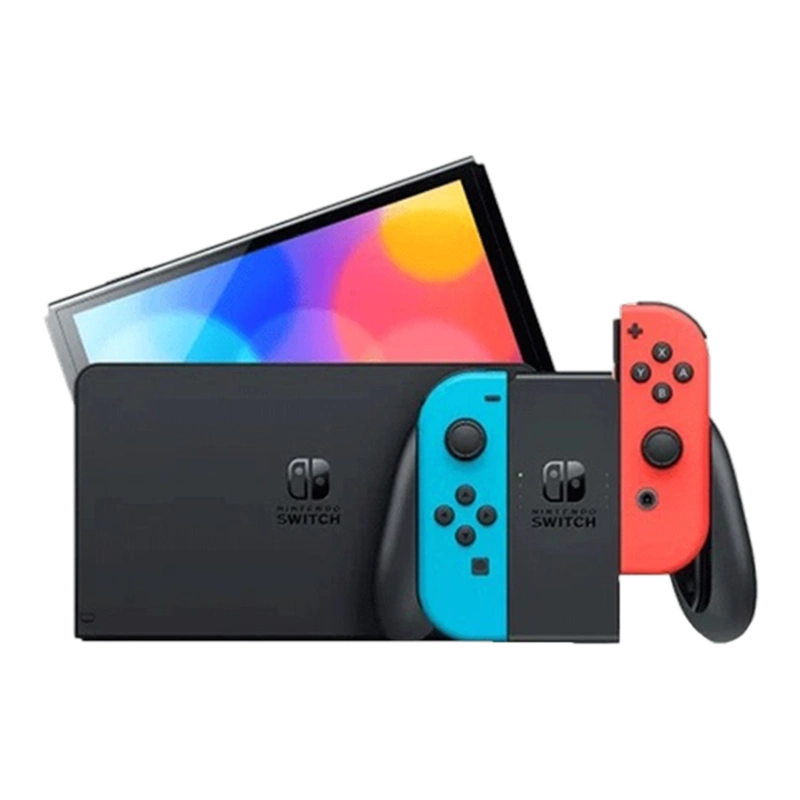 自营】Nintendo任天堂游戏机Switch单机红蓝/白色手柄OLED掌机-Taobao 