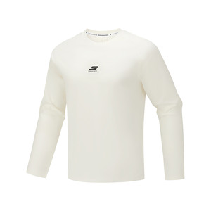 
Skechers long-sleeved quick-drying T-shirt 2026 spring new men's outdoor running fitness shooting training clothes
