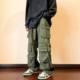 Cargo Pants Multi-Pocket Overalls Harajuku Men's Retro Loose