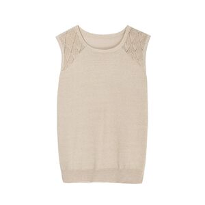 Large size net red ice silk suspender vest female fat MM wears loose, thin sleeveless knitted bottom shirt inside top