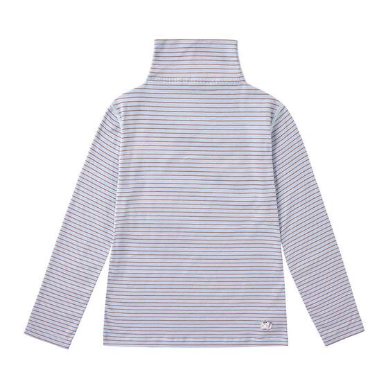 
Cotton era children's long-sleeved T-shirts for boys and girls' clothes autumn and winter tops bottoming shirt pure cotton warm T-shirt