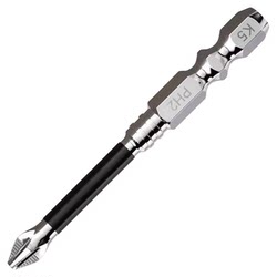 Impact-resistant anti-slip cross-border head strong magnetic high hardness electric drill electric screwdriver hexagonal wind hut set