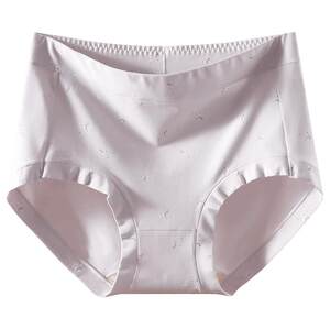 
Hengyuanxiang Class A Underwear Women's Pure Cotton Full Cotton 10a Antibacterial Crotch High Waist Belly Large Size Shorts Mom Briefs