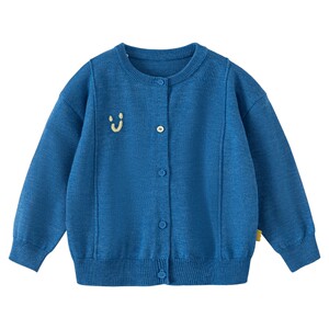 
[New Product] Papa Climbing Spring Children's Knitted Cardigans for Boys and Girls Casual Solid Color Long Sleeve Sweater Jacket for Boys and Girls