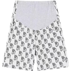 
Pregnant women's ice silk thread shorts for women in summer wear thin loose five-point pants summer leggings fashionable wide-leg medium pants