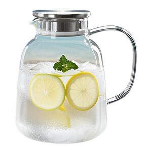 
Green apple cold kettle household cold kettle glass high temperature resistant large capacity boiling water cup set food grade high borosilicate