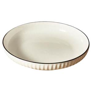 Japanese plate dish dish tableware dish set home ceramic flat plate cold dish seasoning dish rice plate practical plate
