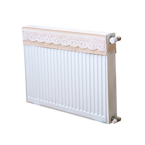 New lace radiator anti-smoke black cover cover for household fabric decoration universal radiator dust cover custom