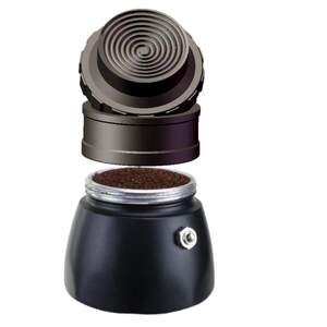 Semi-automatic Moka Pot Terraced Powder Connection Ring Powder Connection Cloth Powder Pressing Powder Loading Powder Anti-Flying Powder No Sprinkle