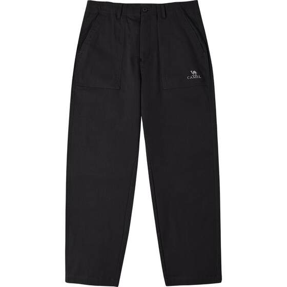 
Camel Men's Straight Overalls Men's 2026 Autumn Pure Cotton Loose Elastic Casual Sports Long Pants