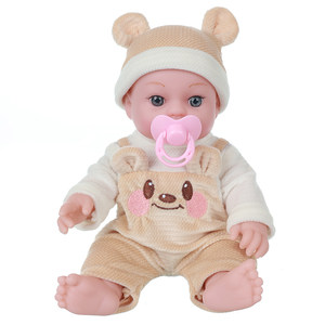 
Children's dressable bath doll baby toy girl princess cloth soft rubber simulation doll birthday gift